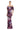 Formal Dresses Floral Long Print Formal Evening Dress Wine/Multi