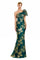 Formal Dresses Long Mermaid Formal Pleated Evening Dress Forest/Gold