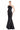 Formal Dresses Long Mermaid Formal Layered Evening Dress Black