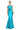 Formal Dresses Long Mermaid Floral Formal Evening Dress Turquoise