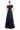 Formal Dresses A Line Long Formal Beaded Dress Navy/Nude
