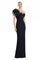 Formal Dresses Long Formal Ruffle Dress Black