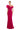 Formal Dresses Long Formal Evening Ruffle Dress Cranberry