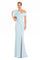 Formal Dresses Long Formal Evening Ruffle Dress Soft Crystal
