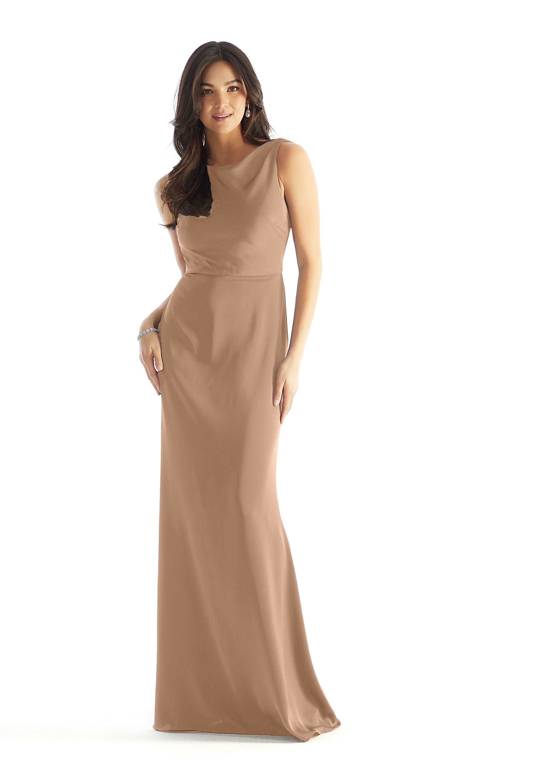 Evening Long Formal Fitted Dress MGNY Madeline Gardner New York 31226