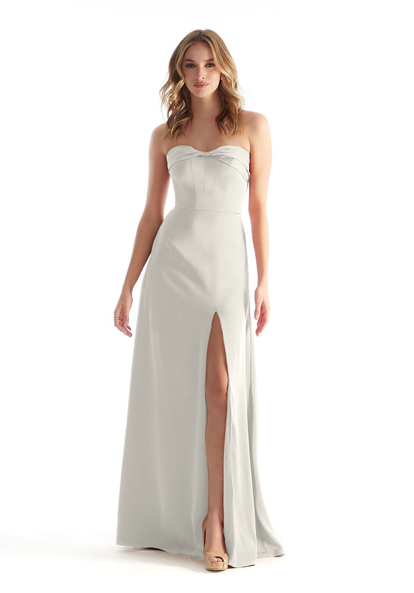 Long A Line Bridal Wedding Dress MGNY Madeline Gardner New York 31229