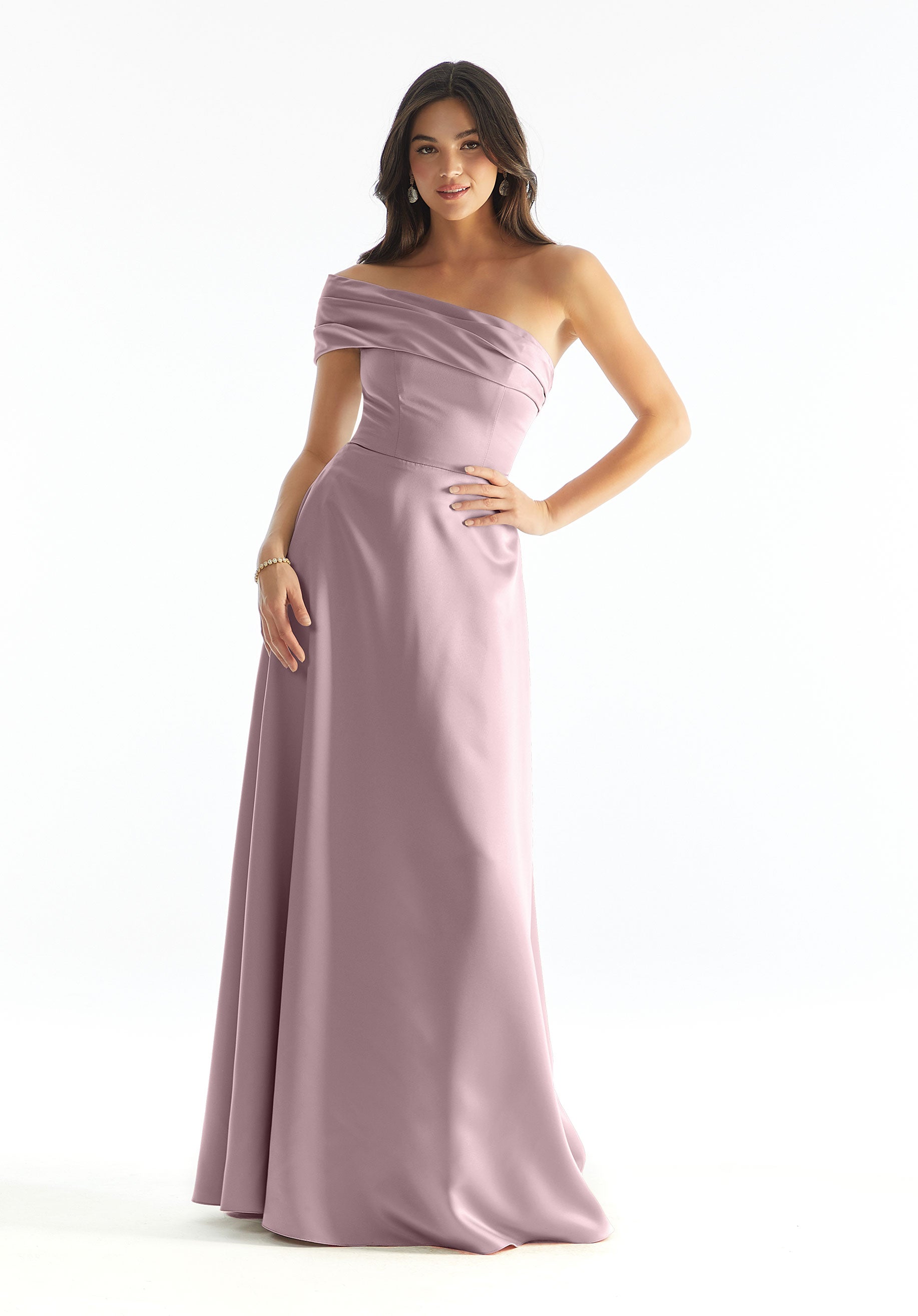Formal Dresses Formal A Line Evening Long Dress MGNY Madeline Gardner New York 31237 French Lilac