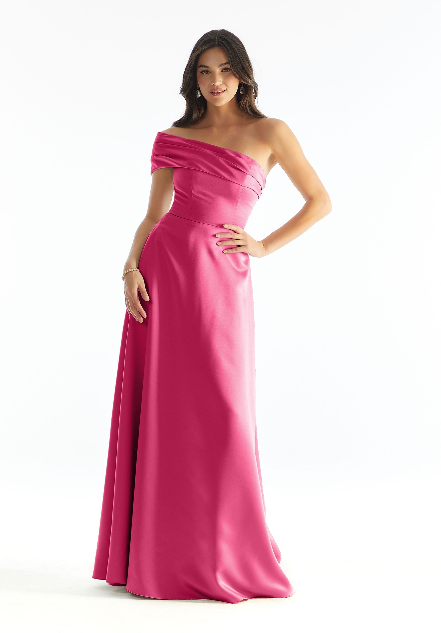 Formal Dresses Slit Formal Long A Line Evening Dress MGNY Madeline Gardner New York 31237 Berry
