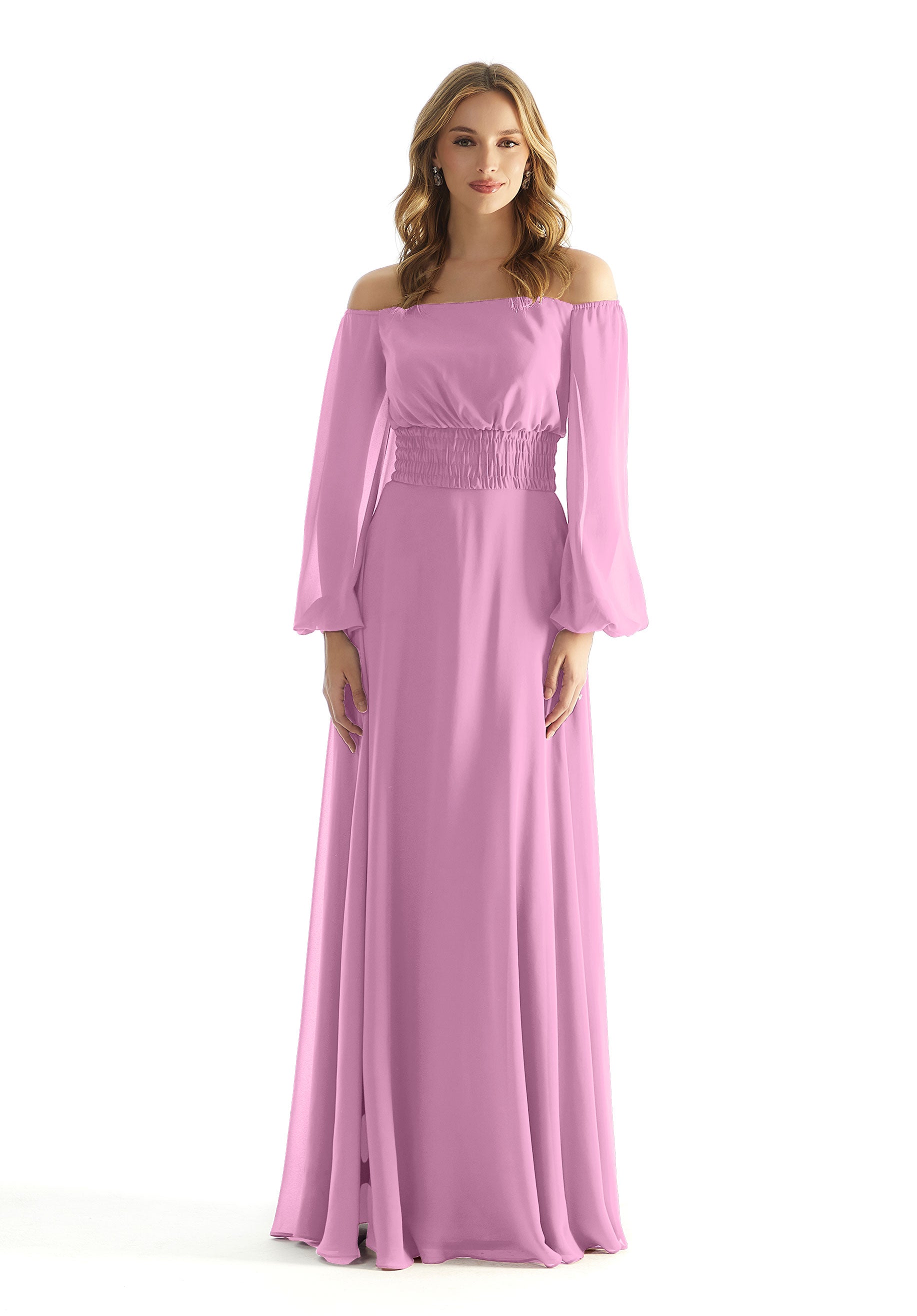 Formal Dresses Long Sleeve Evening Formal A Line Dress MGNY Madeline Gardner New York 31238 Bloom