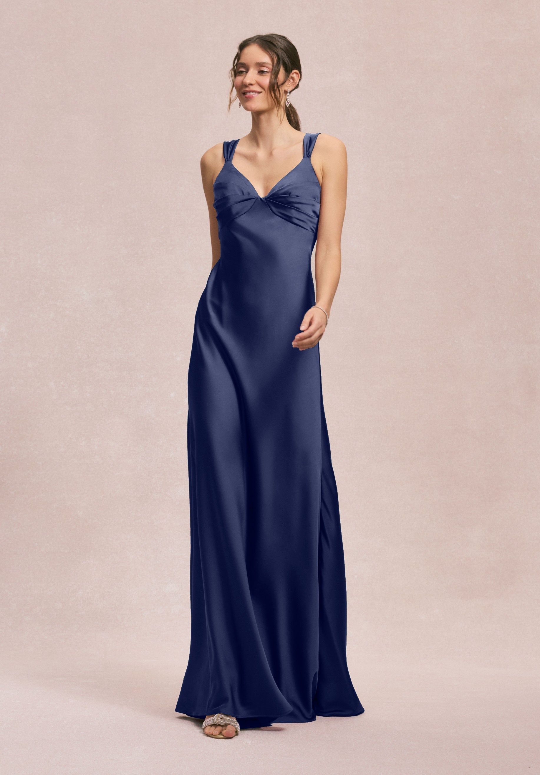 Formal Dresses Long A Line Formal Dress MGNY Madeline Gardner New York 31245 Sapphire