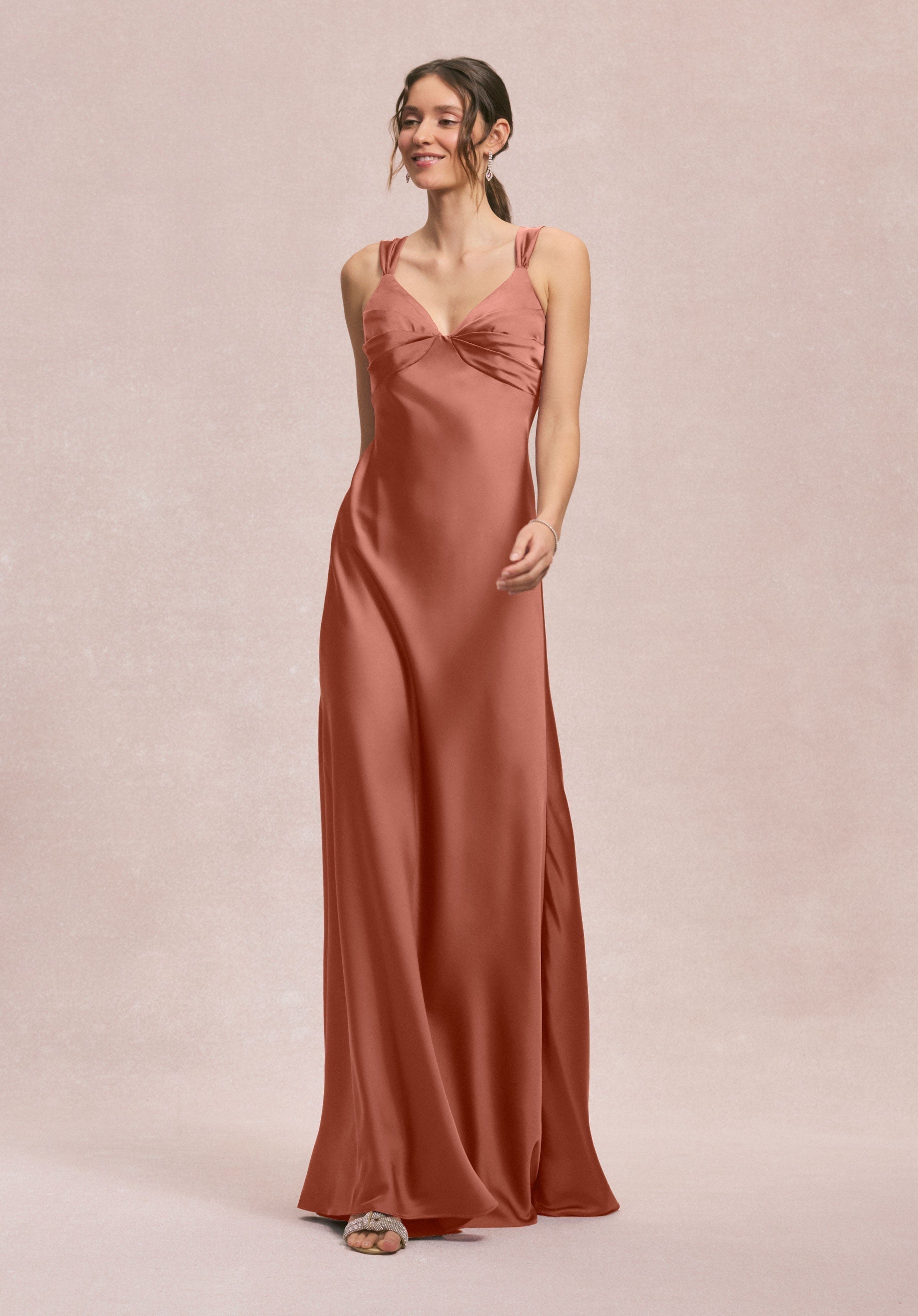 Formal Dresses Long A Line Formal Dress MGNY Madeline Gardner New York 31245 Spice