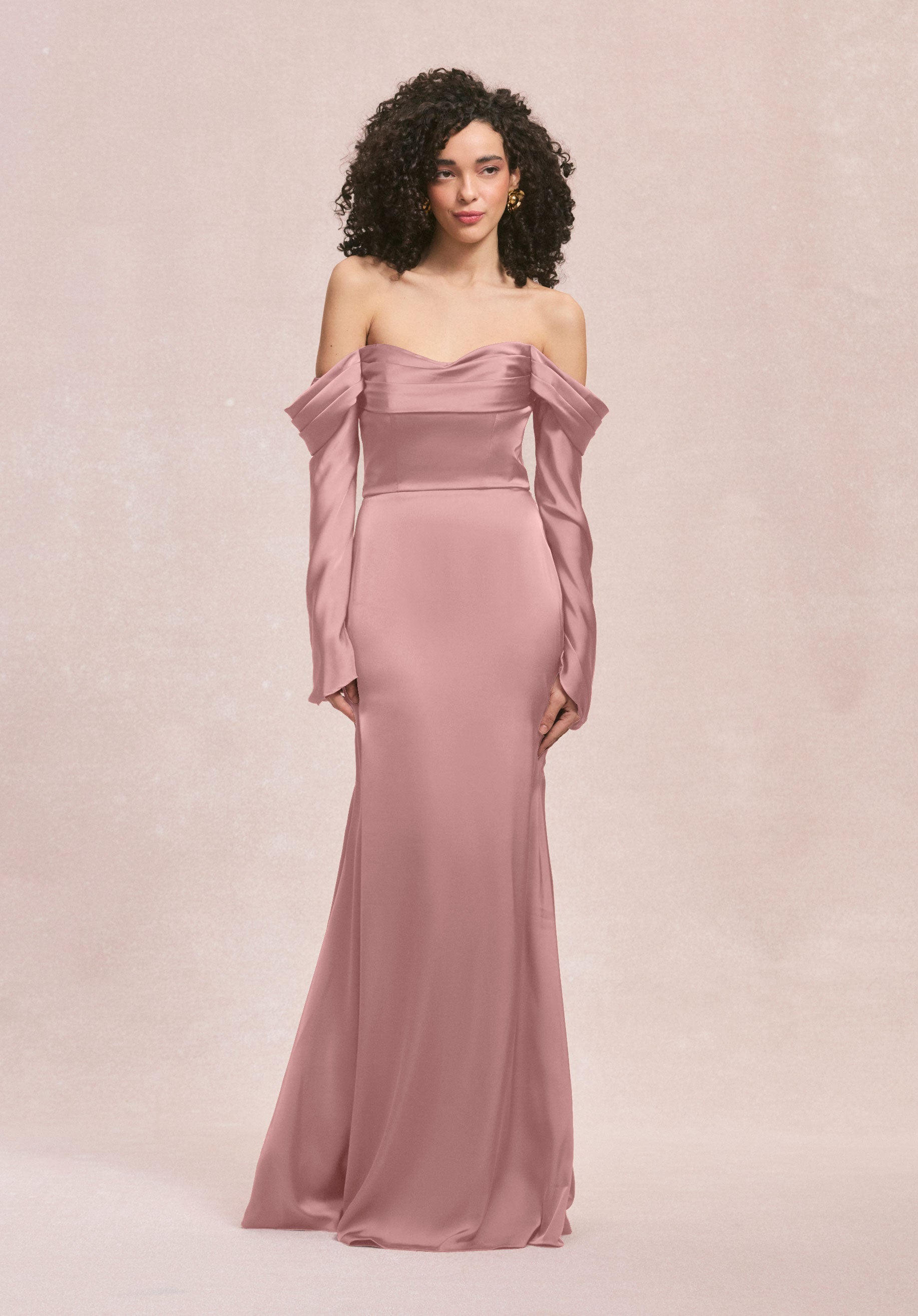Formal Dresses Long Formal Evening Dress MGNY Madeline Gardner New York 31247 Desert Rose