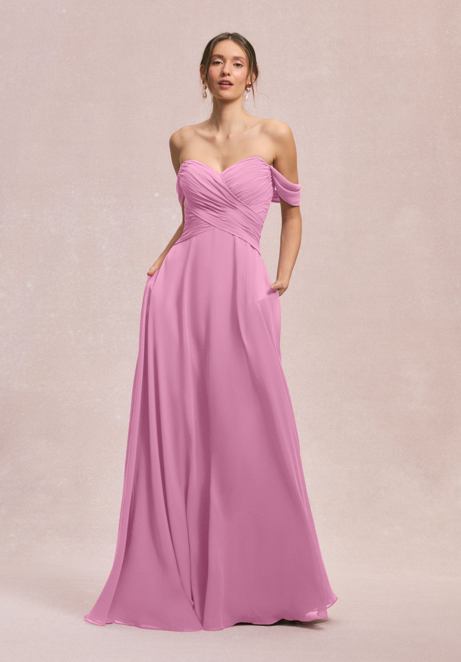 Formal Dresses Pleated A Line Formal Evening Dress MGNY Madeline Gardner New York 31248 Bloom