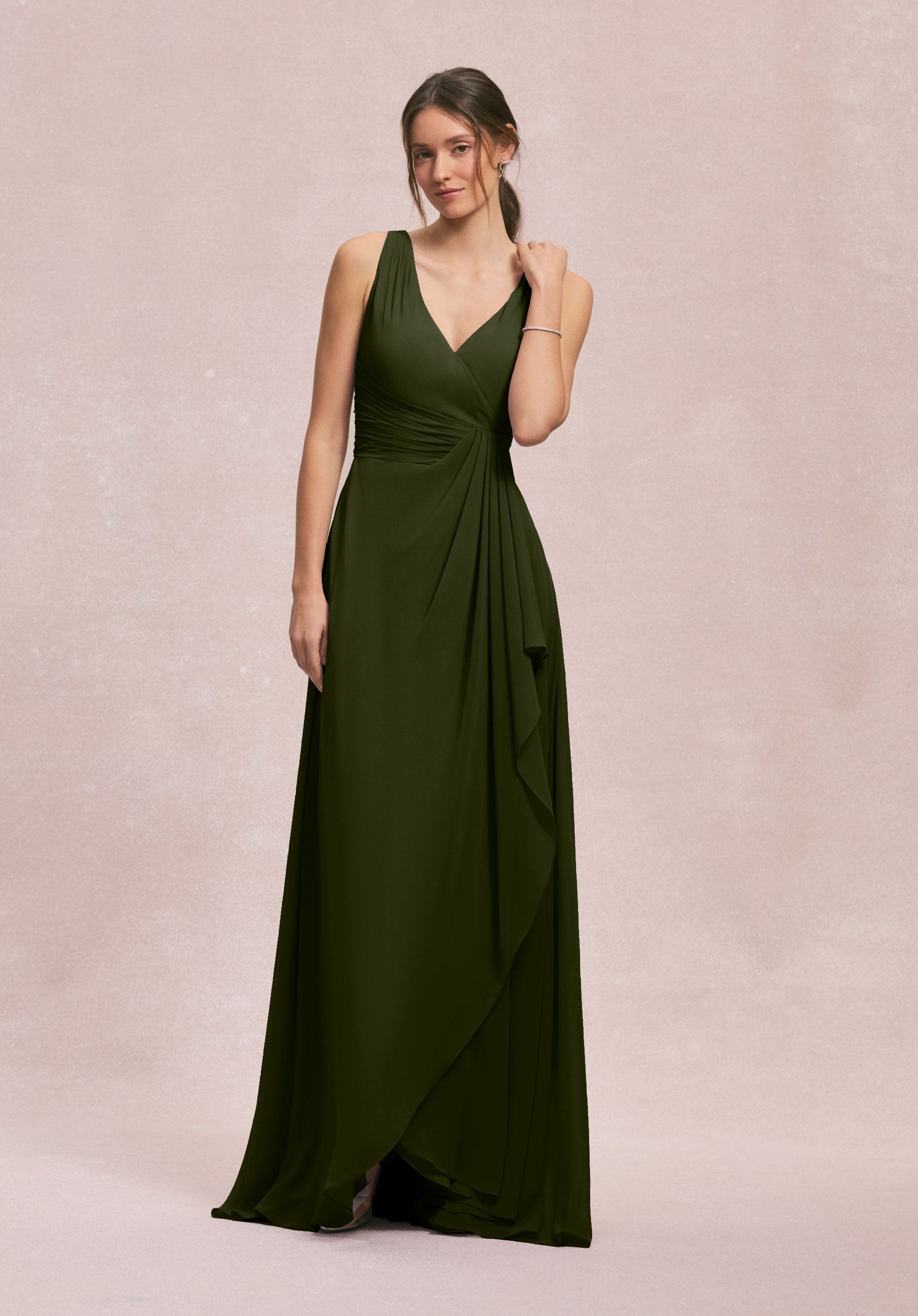 Formal Dresses Long Formal Evening Dress MGNY Madeline Gardner New York 31249 Thyme