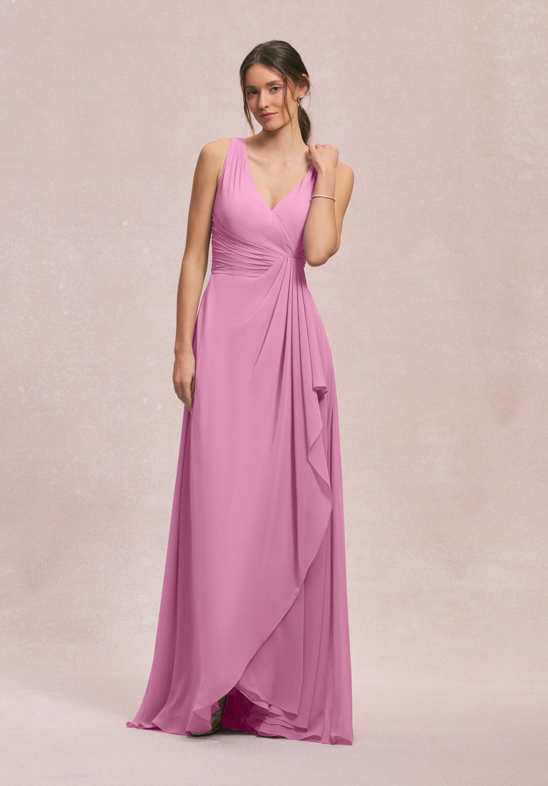 Formal Dresses Long Formal Ruffle Dress MGNY Madeline Gardner New York 31249 Bloom