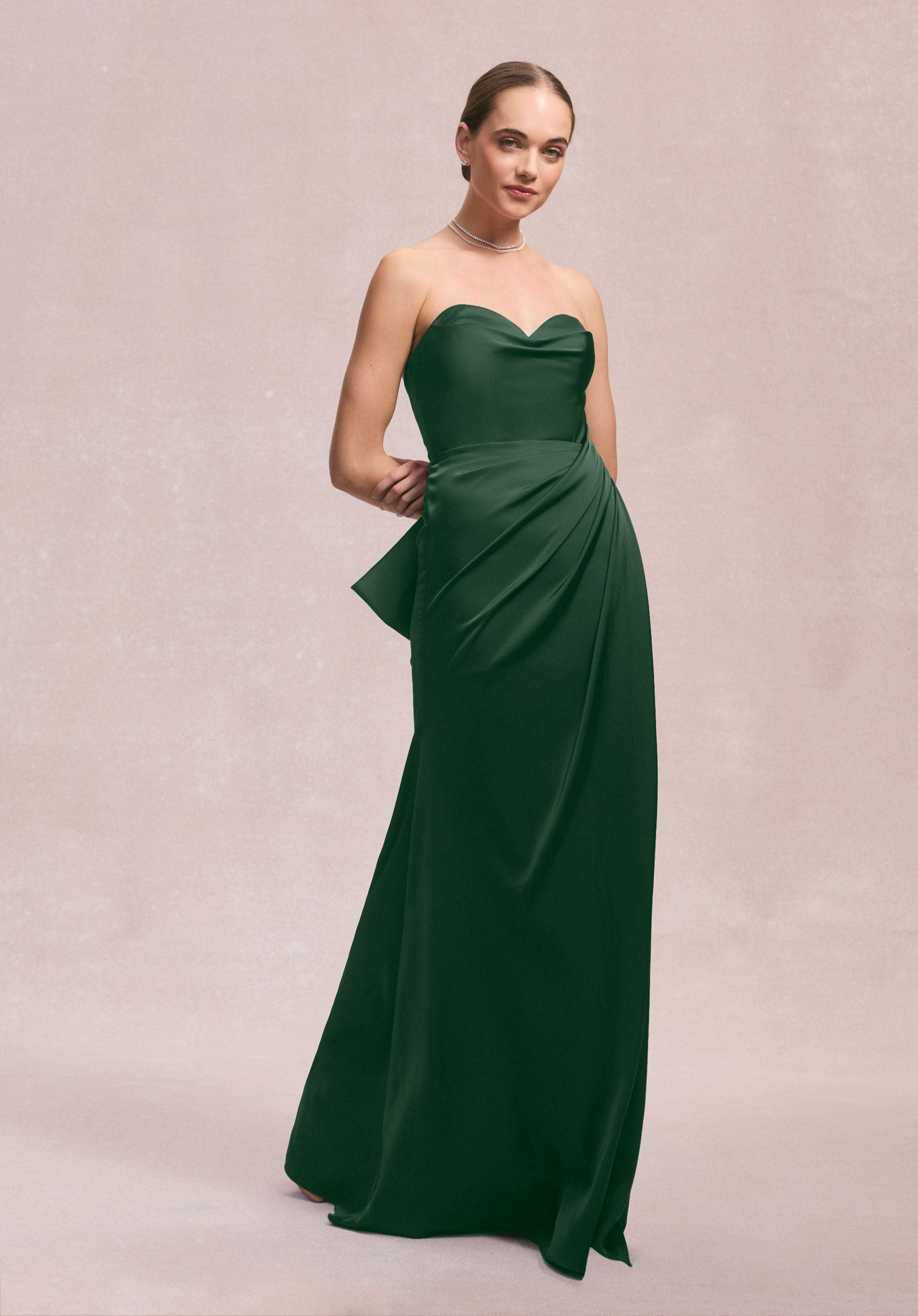 Formal Dresses Slit Long Formal Dress MGNY Madeline Gardner New York 31252 Emerald