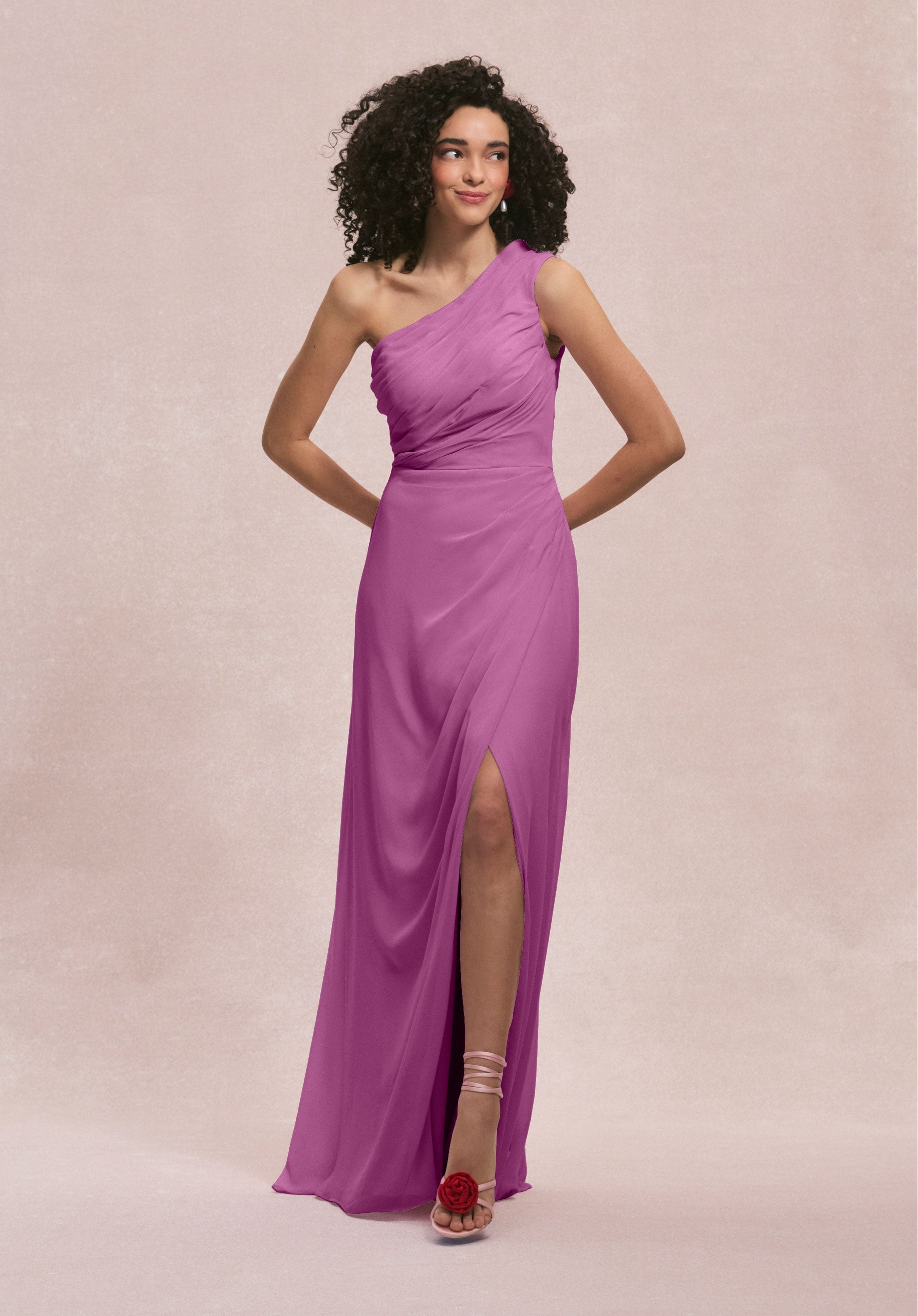 Formal Dresses Long Slit Formal Evening Dress MGNY Madeline Gardner New York 31254 Primrose