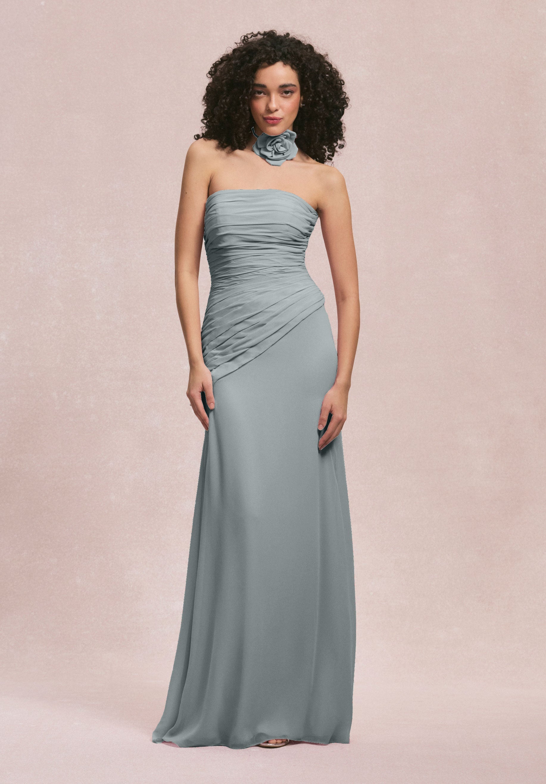 Long Floral Evening Formal Dress MGNY Madeline Gardner New York 31255