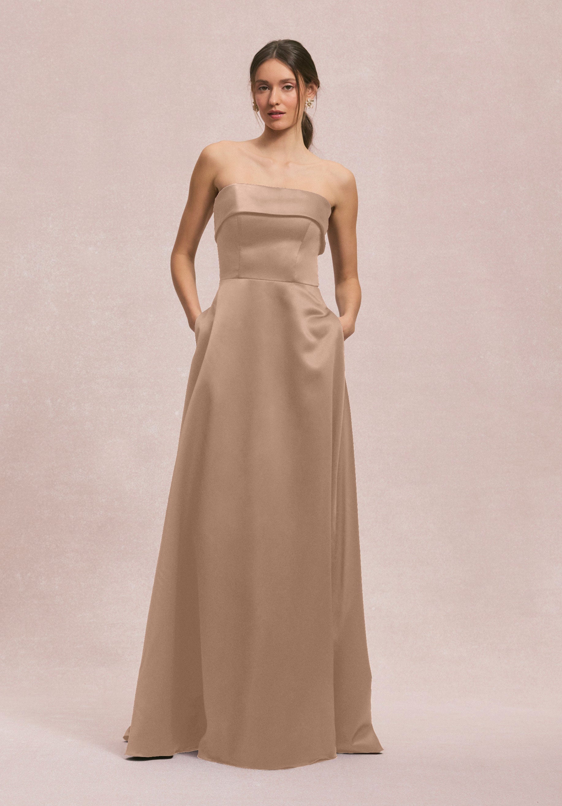 Long Evening Formal A Line Dress MGNY Madeline Gardner New York 31256
