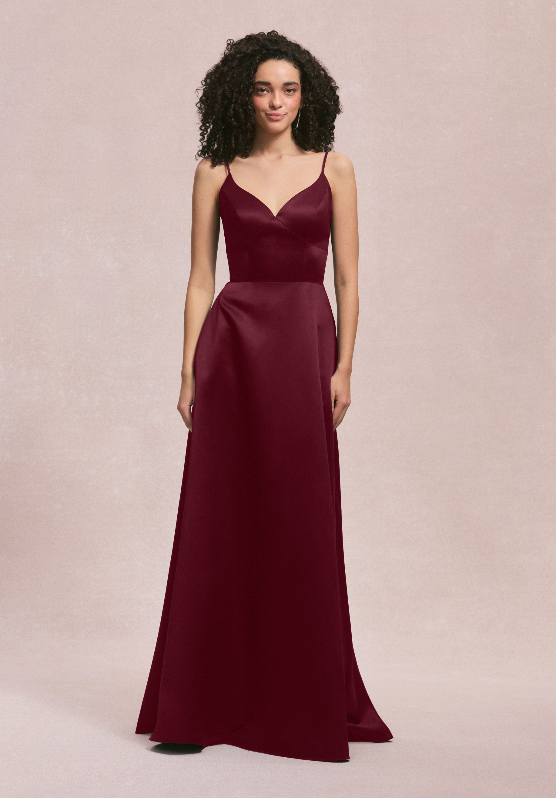 Formal Dresses Long Formal Evening A Line Dress MGNY Madeline Gardner New York 31257 Bordeaux