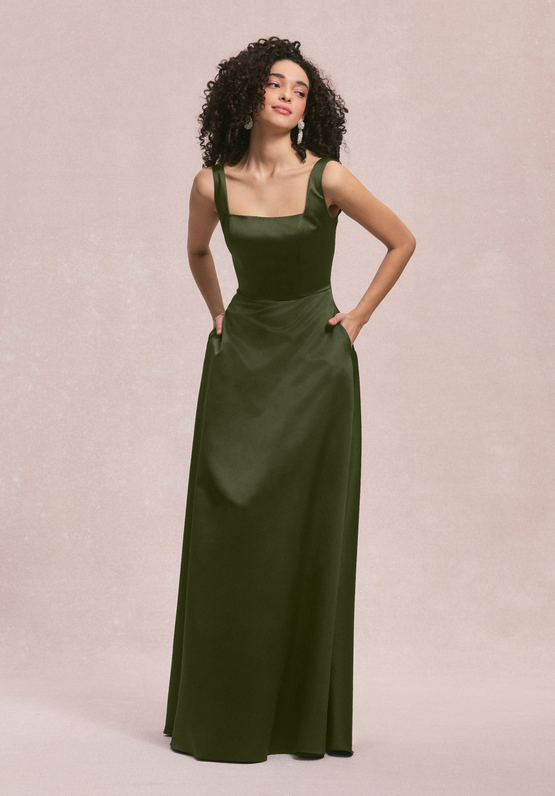 Formal Dresses A Line Formal Evening Dress MGNY Madeline Gardner New York 31258 Thyme