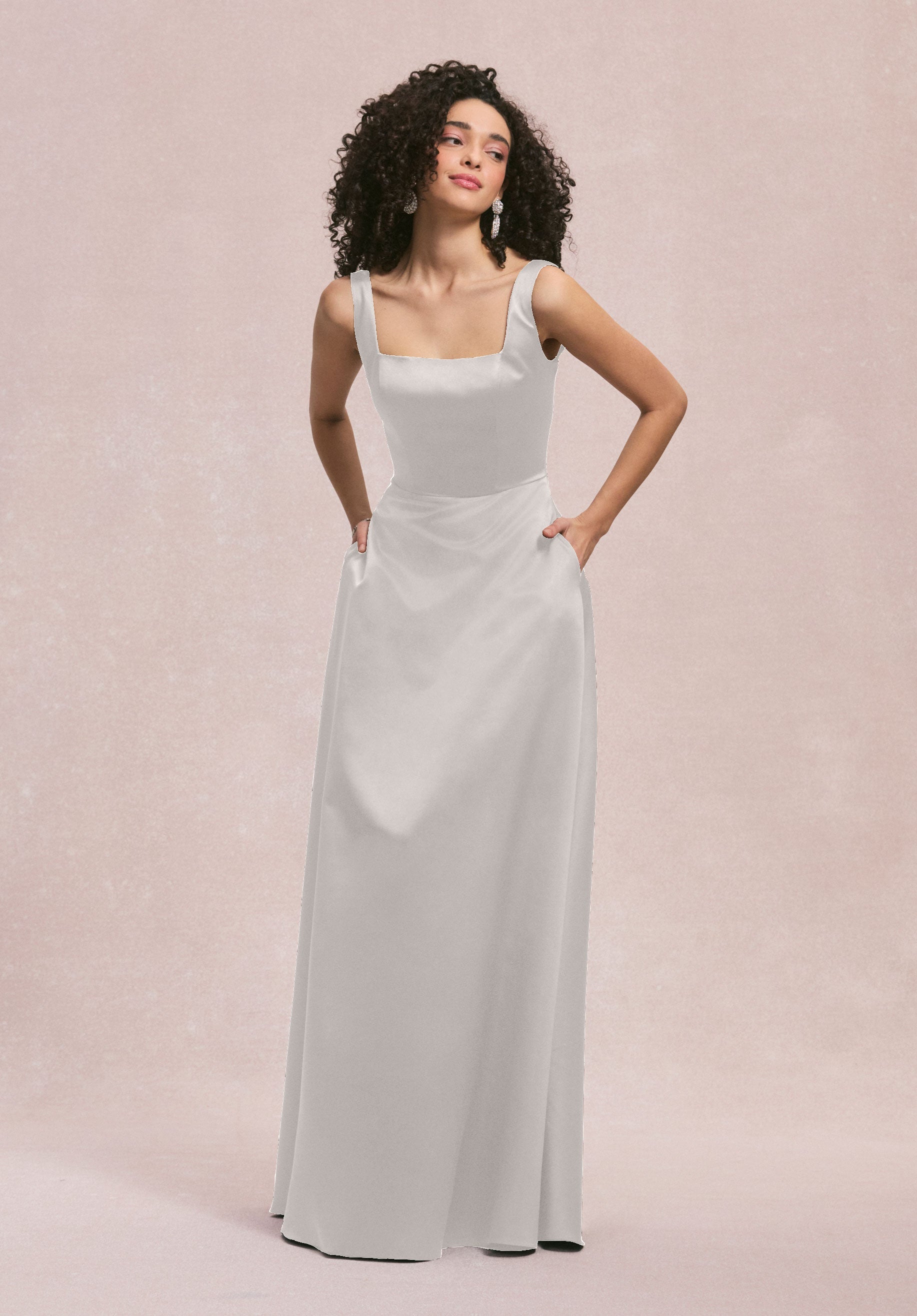 Formal Dresses Evening A Line Formal Dress MGNY Madeline Gardner New York 31258 Silver