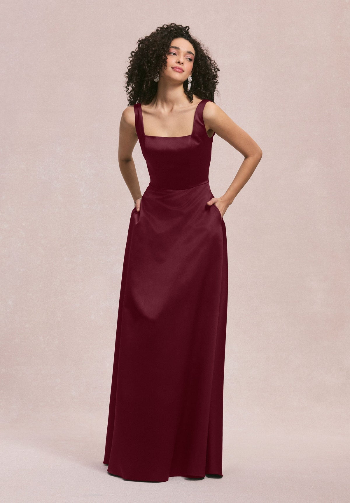Formal Dresses Evening Long A Line Formal Dress MGNY Madeline Gardner New York 31258 Bordeaux