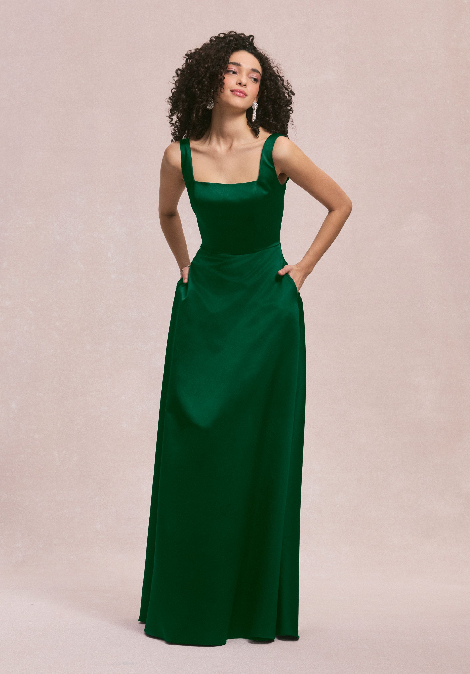 Formal Dresses Formal Evening Long A Line Dress MGNY Madeline Gardner New York 31258 Emerald