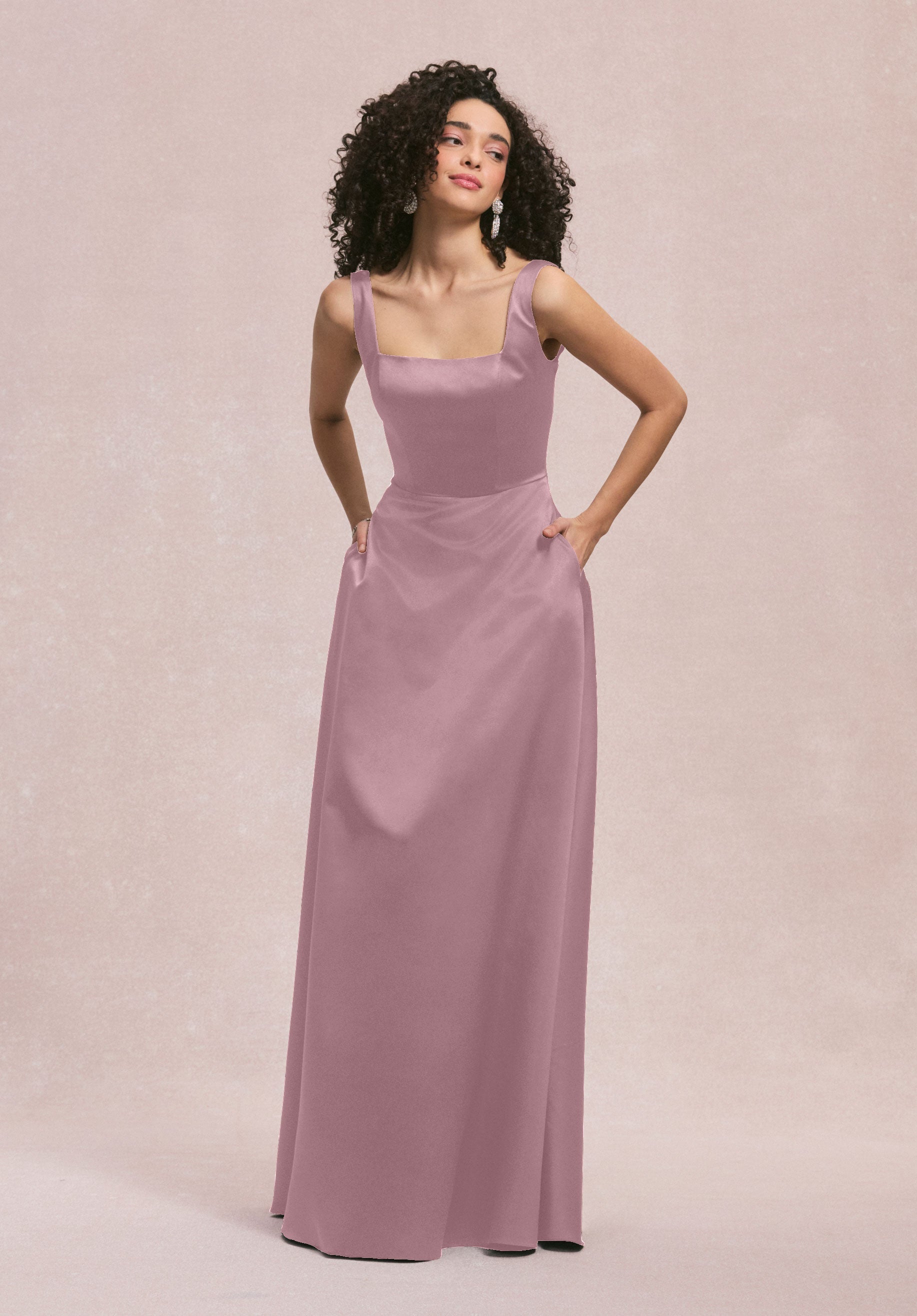 Formal Dresses Formal Evening Long A Line Dress MGNY Madeline Gardner New York 31258 French Lilac