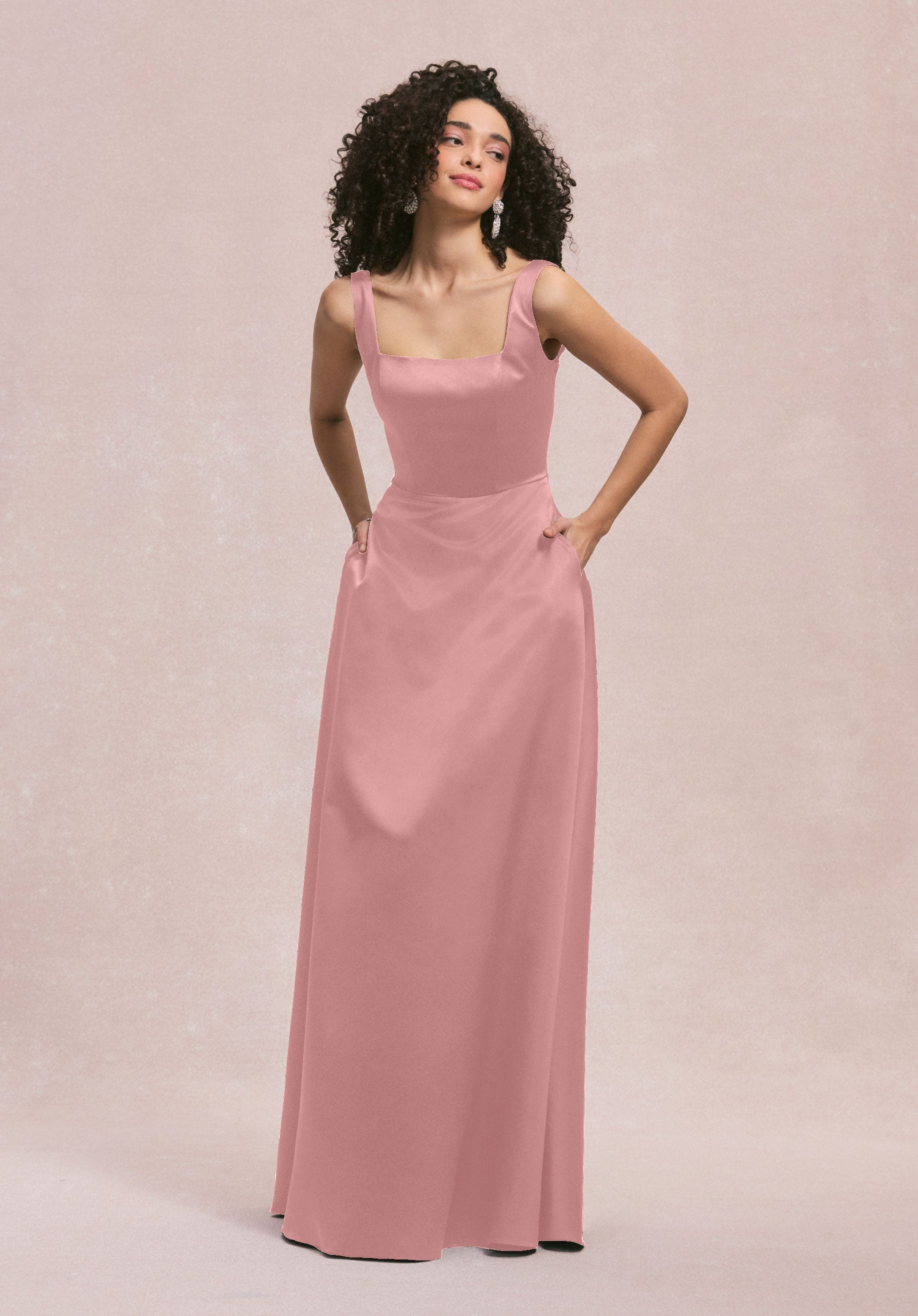 Formal Dresses Evening Formal Long A Line Dress MGNY Madeline Gardner New York 31258 Desert Rose