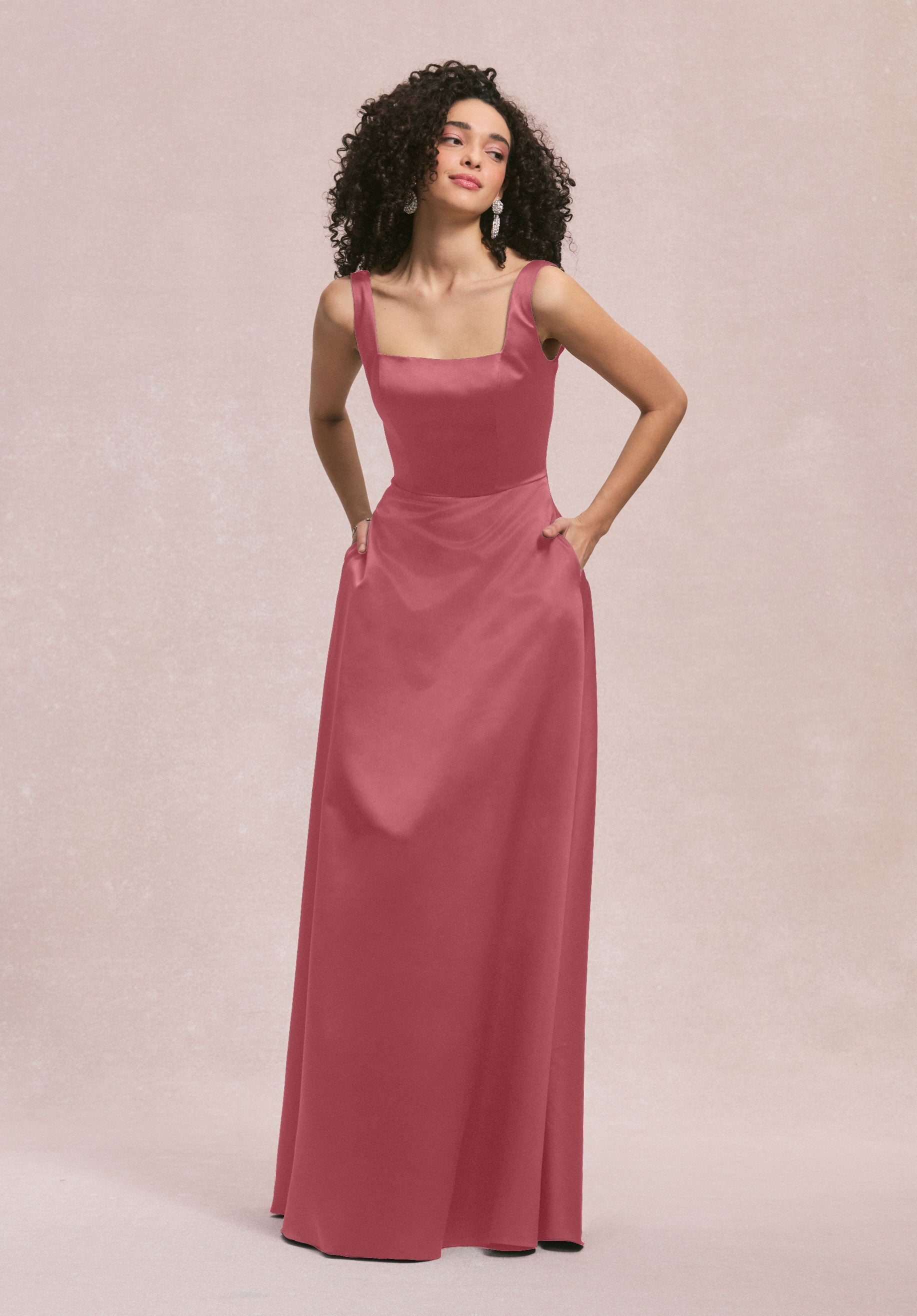 Formal Dresses A Line Formal Long Dress MGNY Madeline Gardner New York 31258 Rosewood