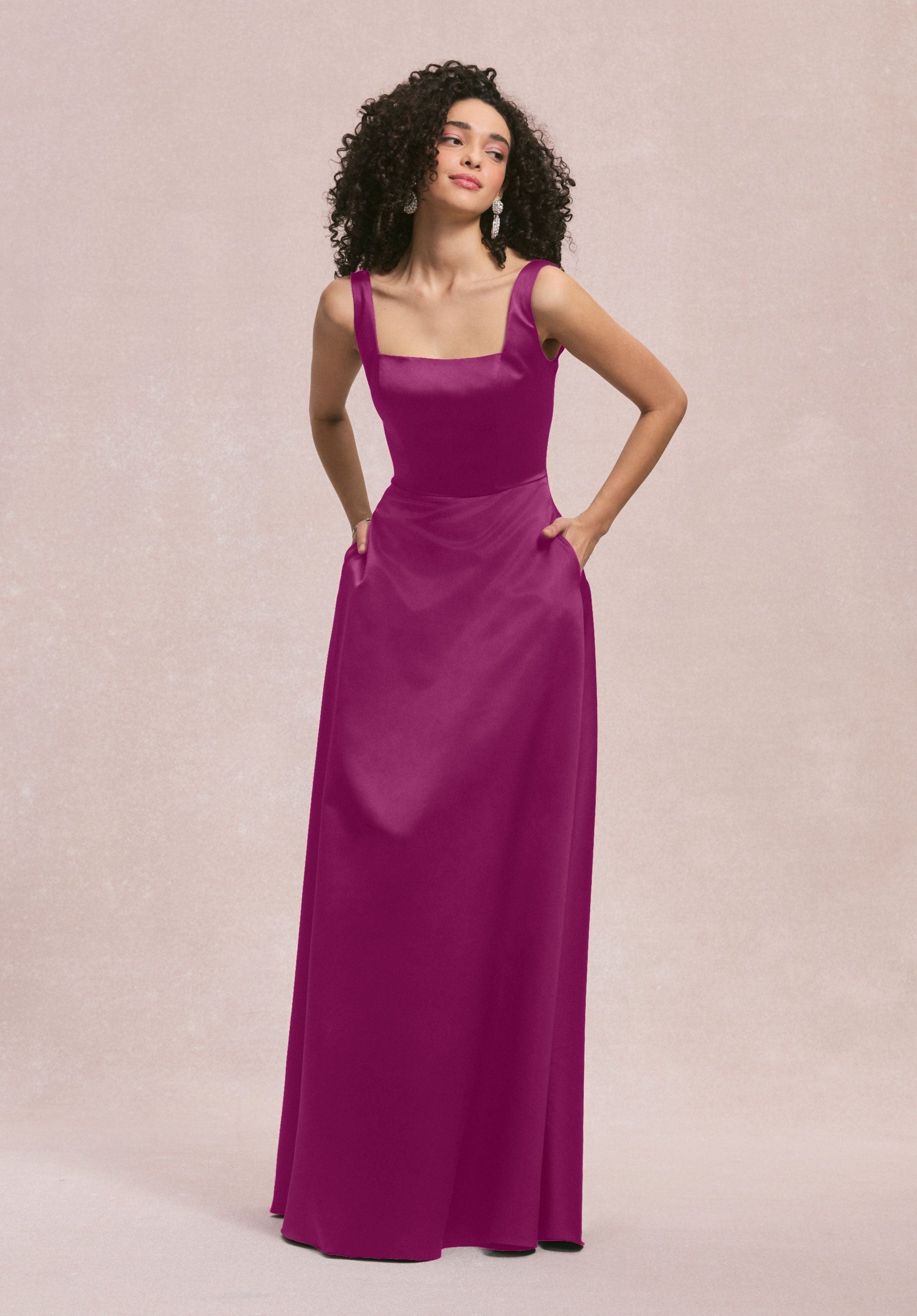Formal Dresses Long A Line Evening Formal Dress MGNY Madeline Gardner New York 31258 Mulberry