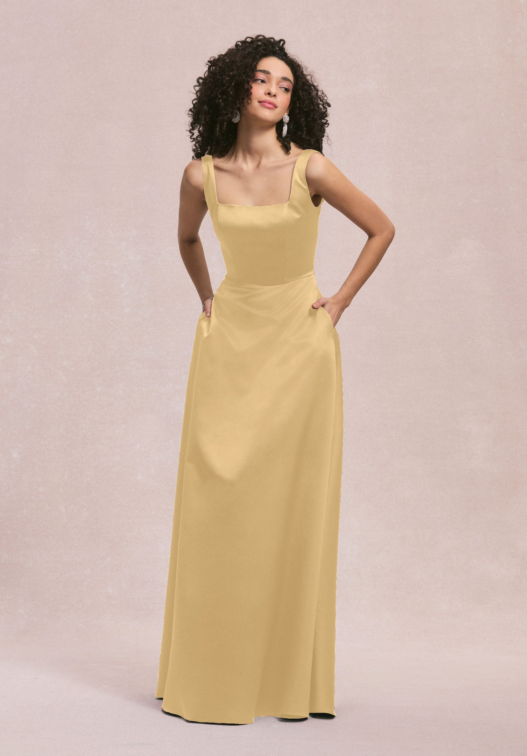Formal Dresses Evening Long A Line Formal Dress MGNY Madeline Gardner New York 31258 Buttercup