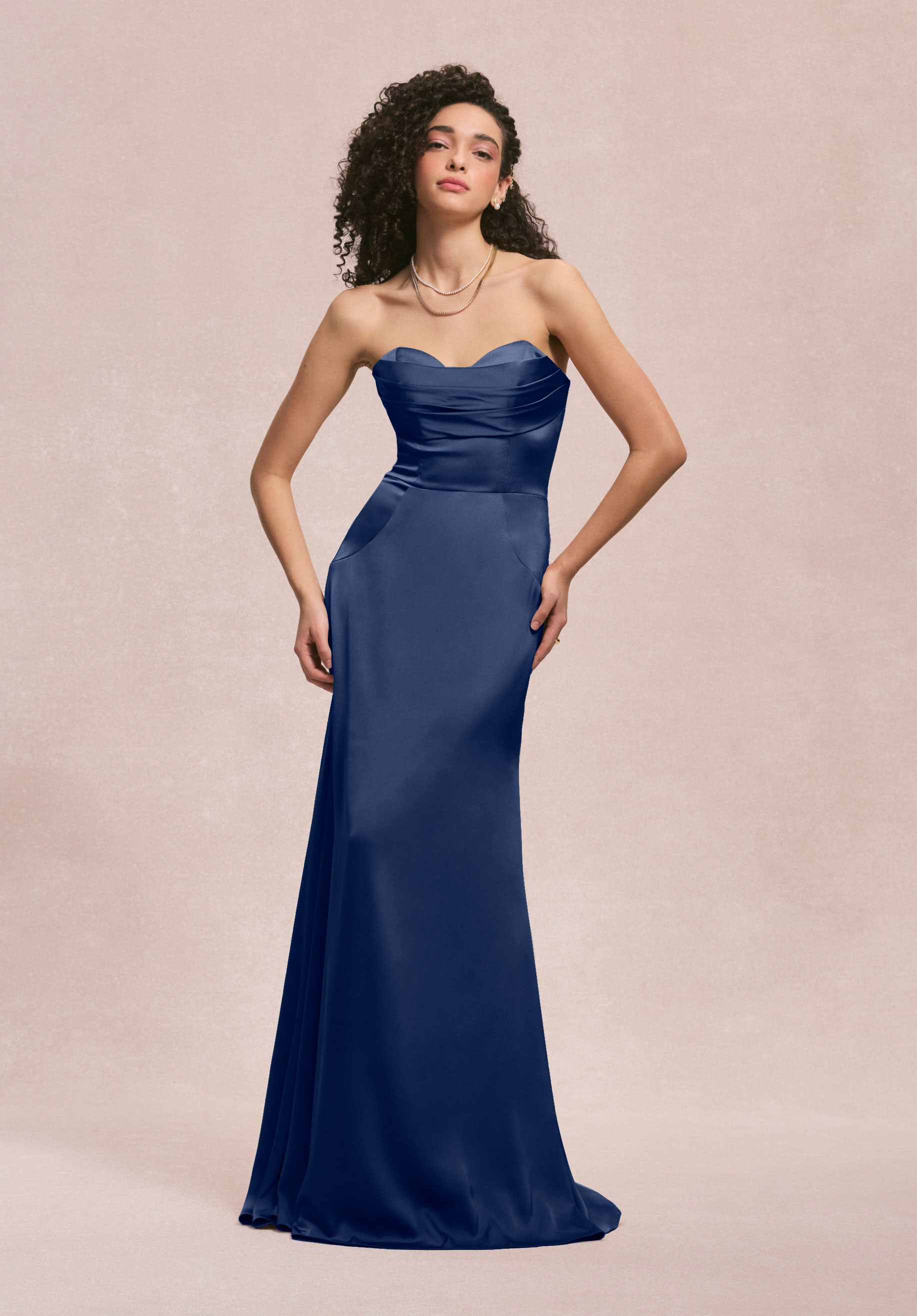 Formal Dresses Formal Long Mermaid Evening Dress MGNY Madeline Gardner New York 31259 Sapphire