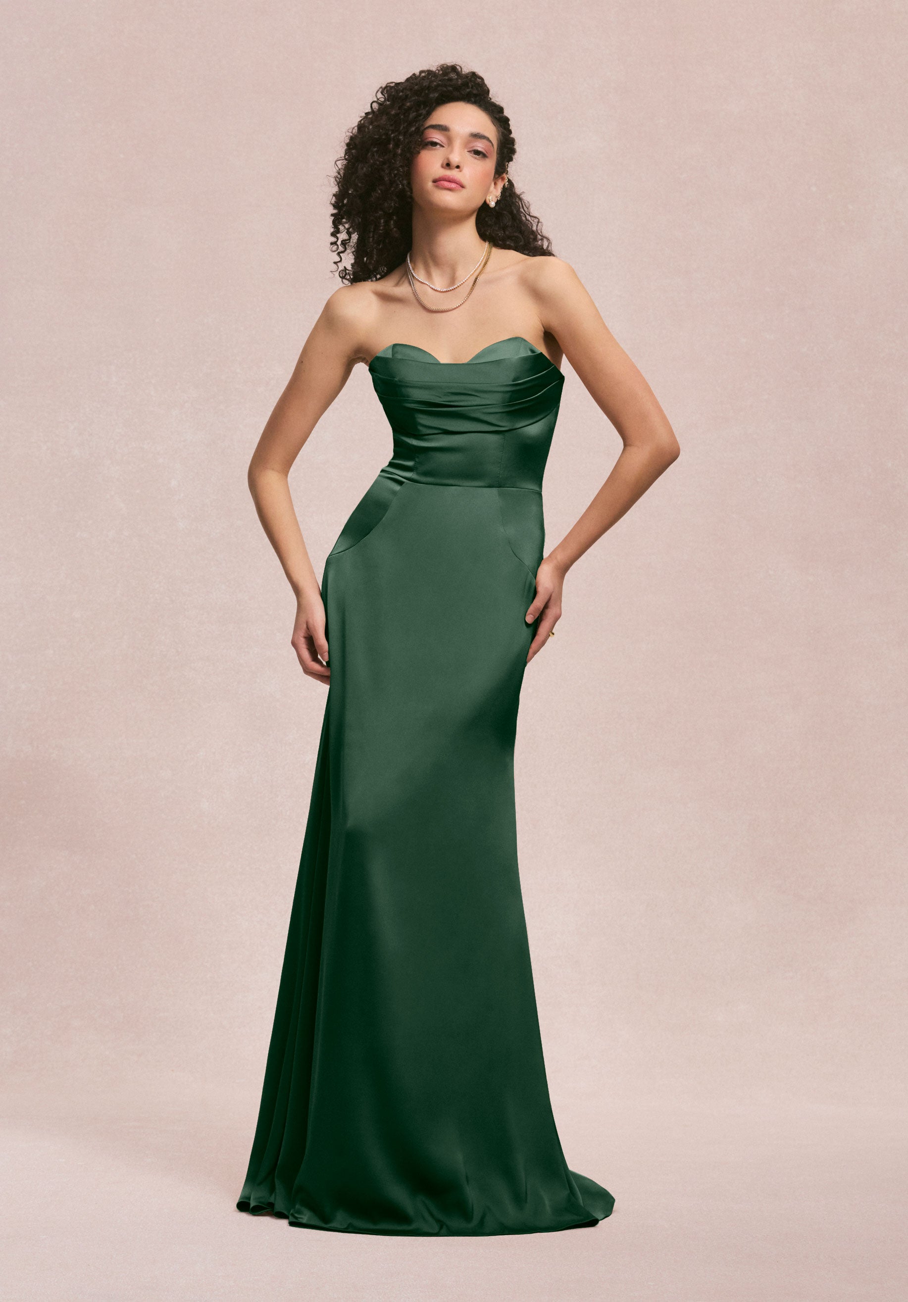 Formal Dresses Long Formal Mermaid Evening Dress MGNY Madeline Gardner New York 31259 Emerald