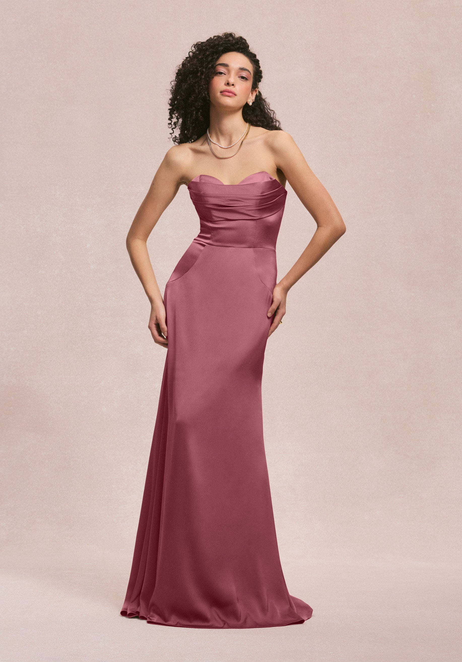 Formal Dresses Formal Long Mermaid Evening Dress MGNY Madeline Gardner New York 31259 Rosewood