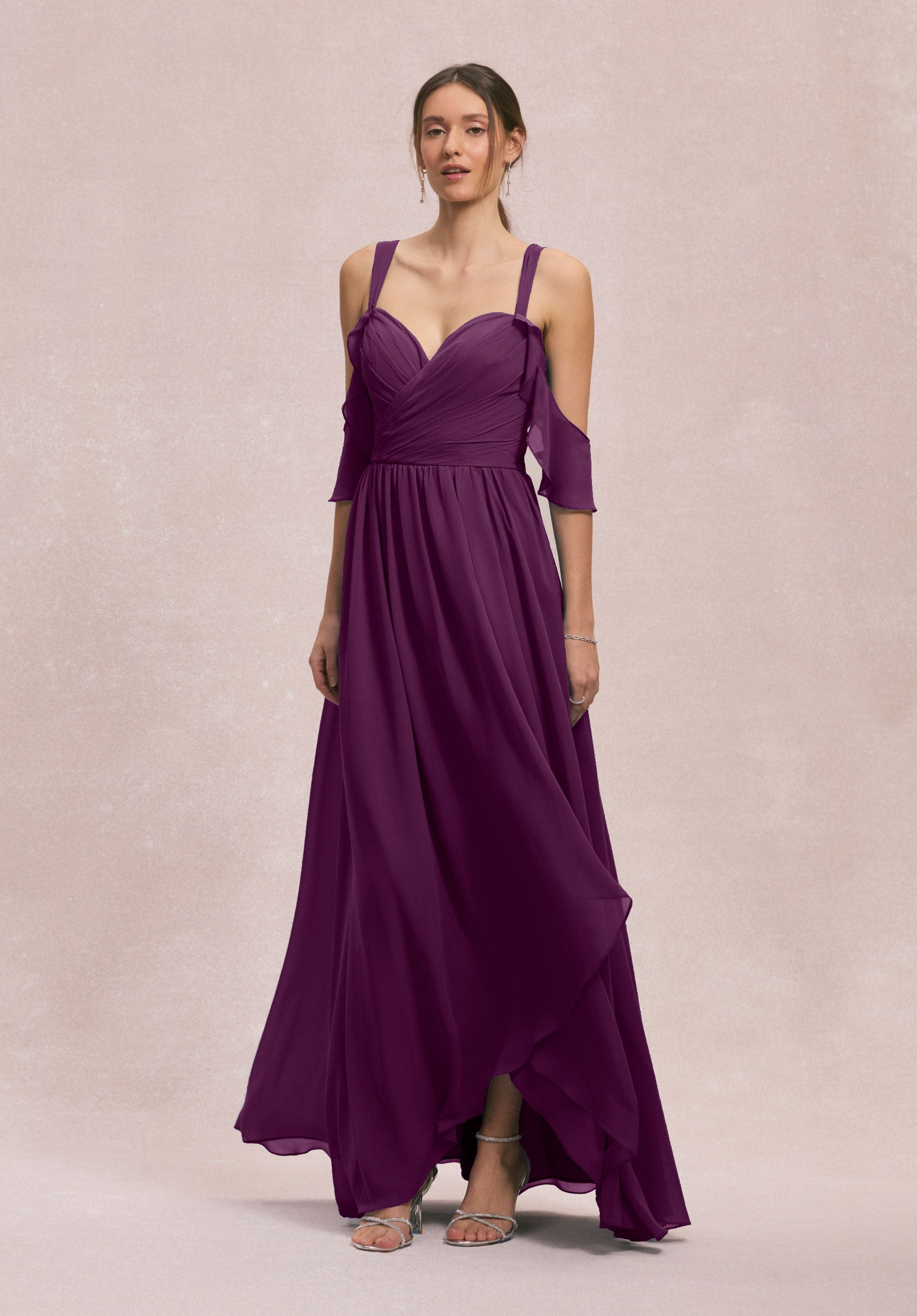 Prom Dresses Evening Long Formal A Line Prom Dress Eggplant