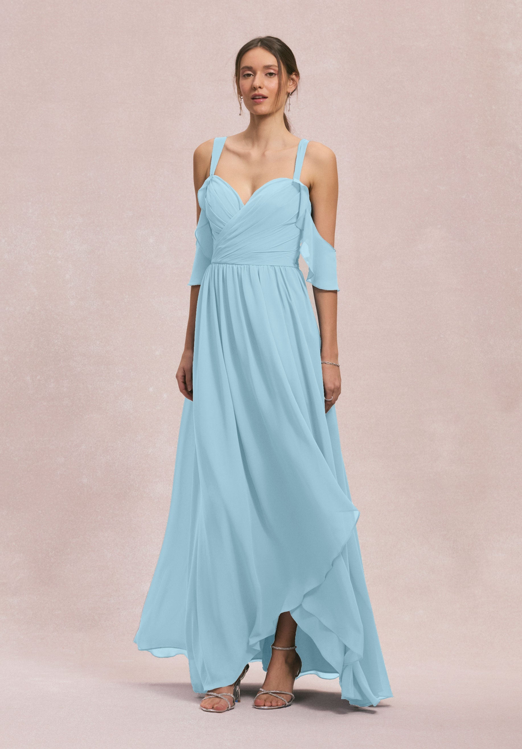 Prom Dresses Formal Long A Line Evening Prom Dress Sky