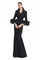 Formal Dresses Long Formal Evening Jacket Dress Black