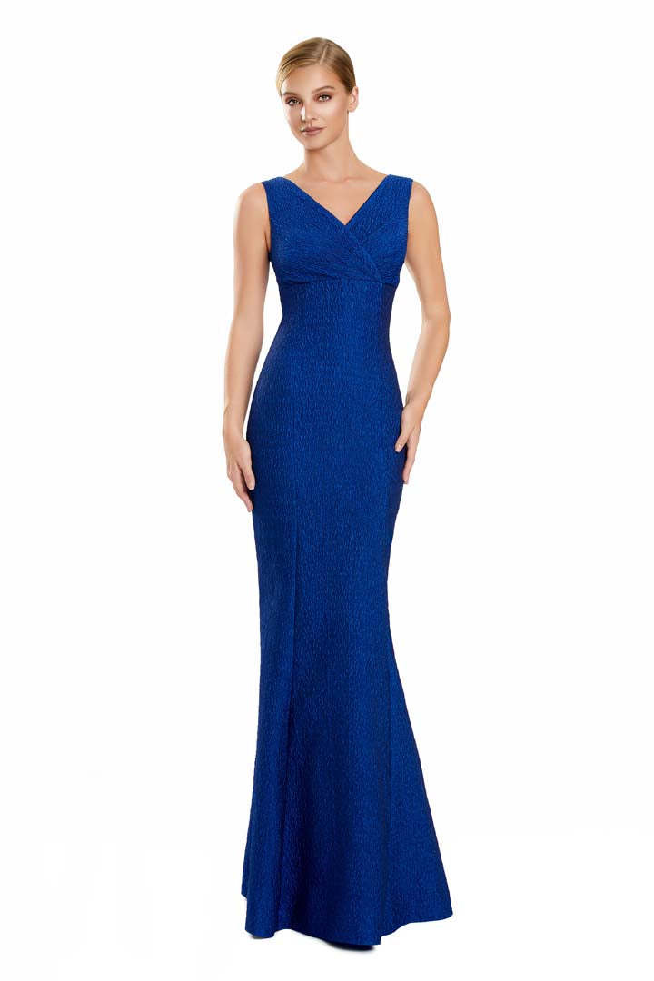 Formal Dresses Long Formal Evening Jacket Dress Sapphire