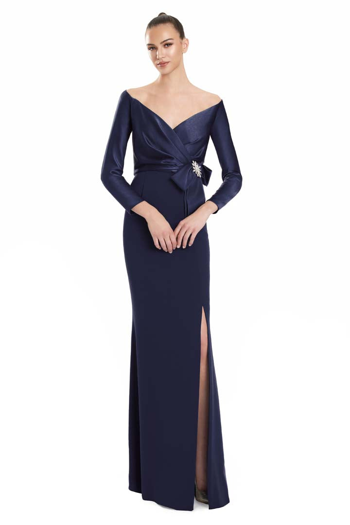 Alexander by Daymor 3133F25 Long Evening Fitted Formal Dress