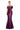 Formal Dresses Fitted Long Formal Evening Pleated Dress Plum