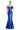 Formal Dresses Fitted Long Formal Evening Pleated Dress Royal