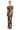 Formal Dresses Fitted Long Formal Printed Evening Dress Black/Copper Multi