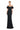 Formal Dresses Floral Formal Long Slit Evening Dress Black