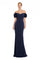 Formal Dresses Floral Formal Long Slit Evening Dress Midnite