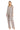 Pant Suit Long Beaded Formal Pantsuit Mocha