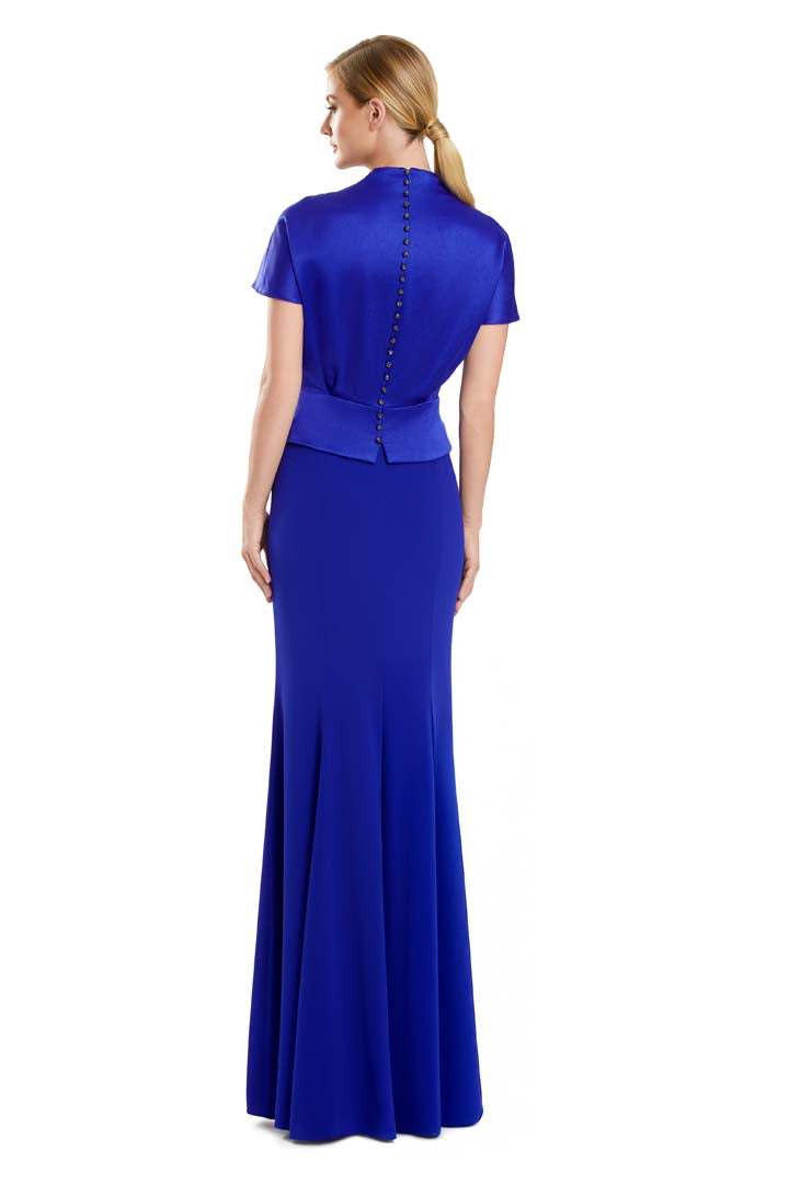 Mother of the Bride Dresses Formal Long Evening Mermaid Dress Sapphire