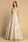 Prom Dresses Ball Gown Glitter Long Formal Prom Dress Champagne