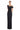 Formal Dresses Pleated Long Floral Evening Formal Dress Black